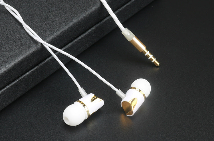 Electroplated wire controlled earphone