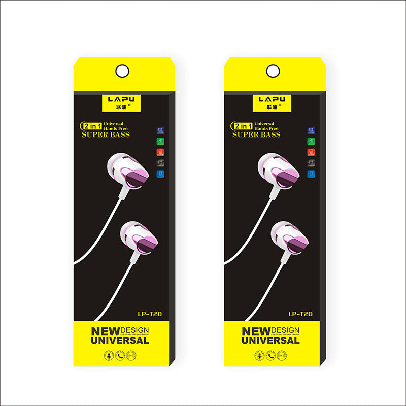 Electroplated wire controlled earphone