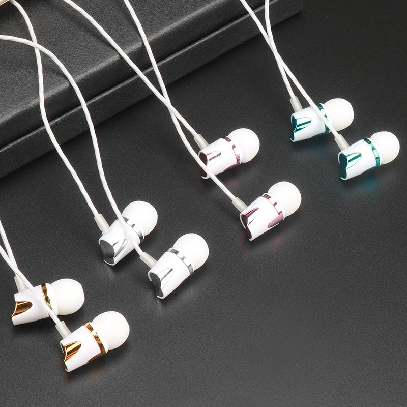 Electroplated wire controlled earphone