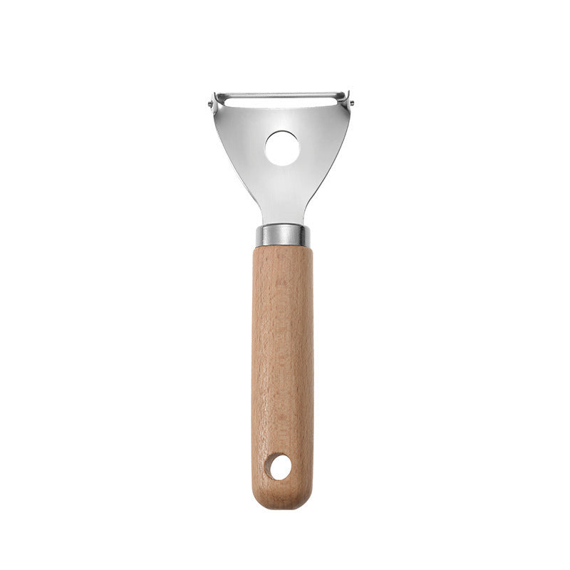 Wooden Handle Kitchen Spoon Plane Tableware Suit