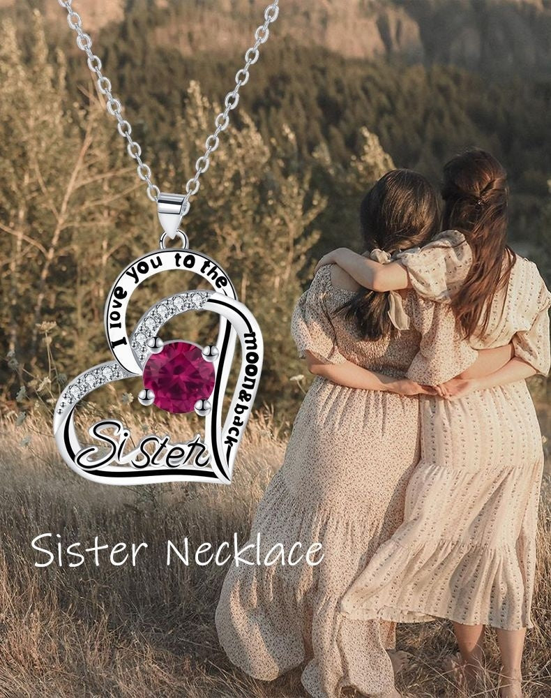Sister Necklace For Women