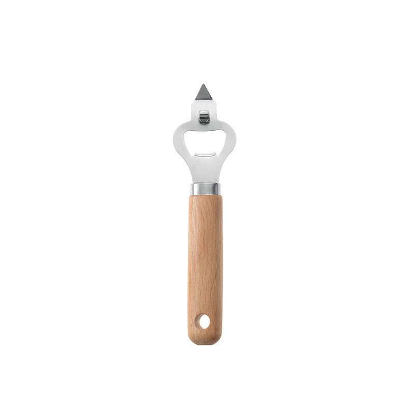 Wooden Handle Kitchen Spoon Plane Tableware Suit